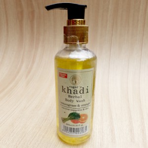 khadi Lemongrass orange body wash
